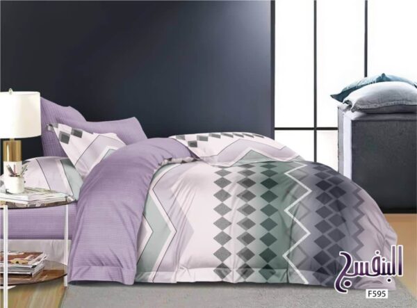 Albanafsag® مستلزمات السرير من الألياف الدقيقة F595 تصميم