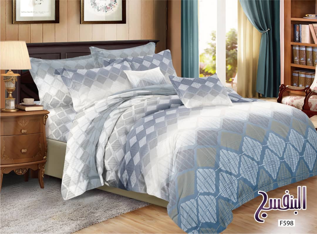 Albanafsag® مستلزمات السرير من الألياف الدقيقة F598 تصميم